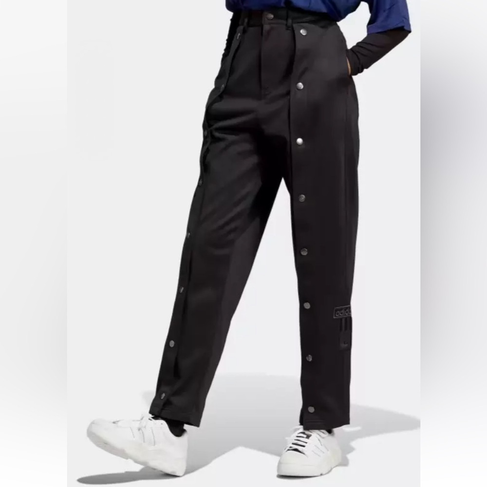 Adidas Originals Blue Version Adibreak Track Pants Women's 6 Black Break Away